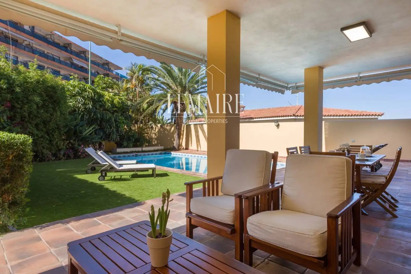 Terrassa de Casa o xalet en venda en Playa Jardín