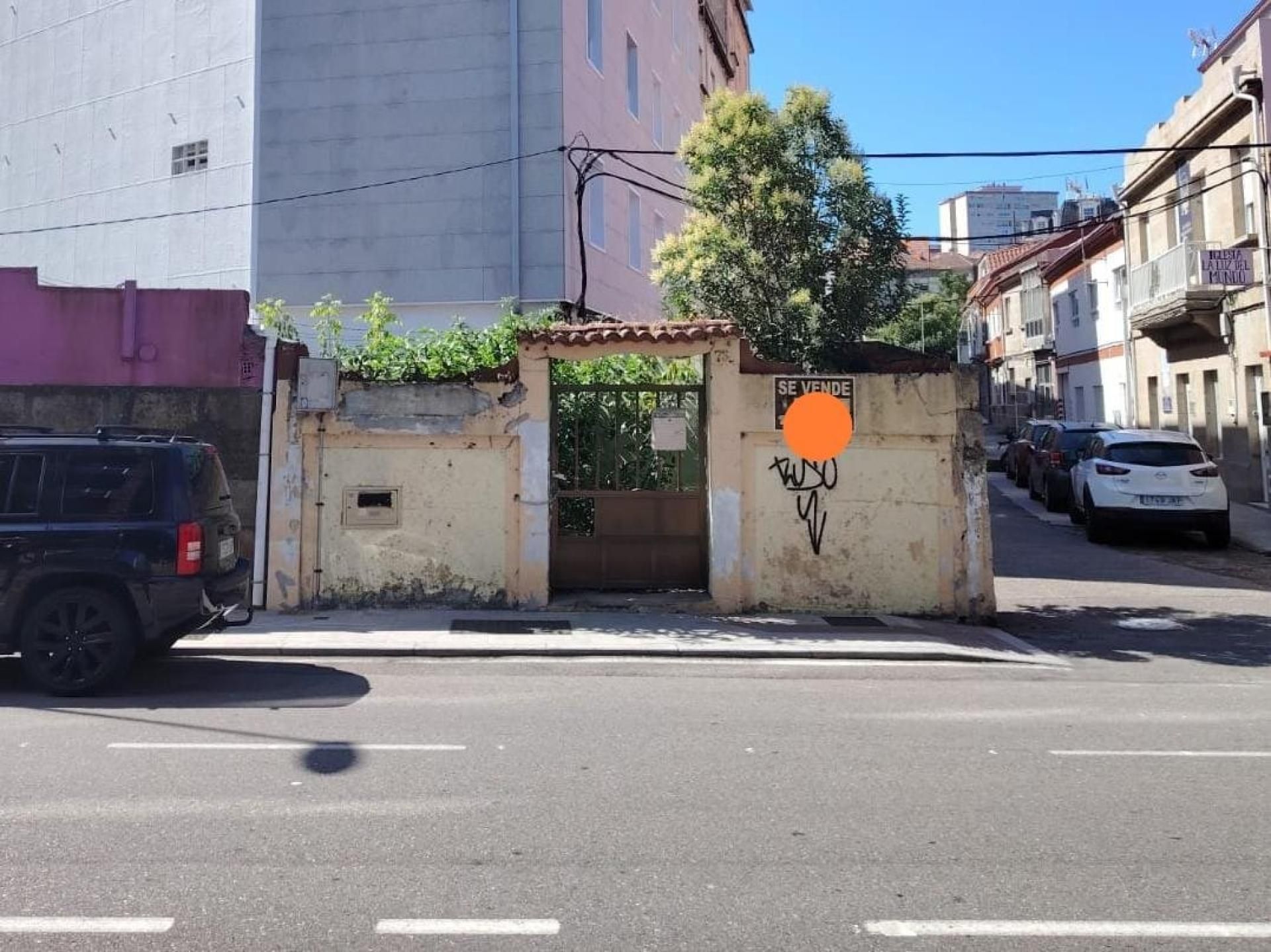 Exterior view of Single-family semi-detached for sale in Vigo 