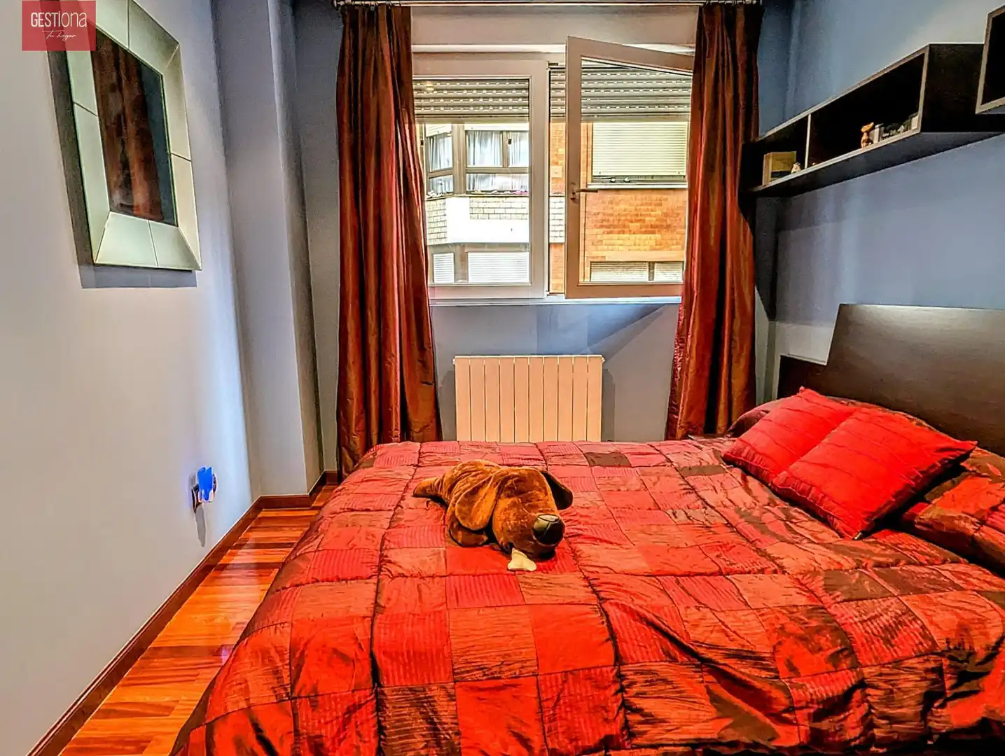 Bedroom of Flat for sale in Santander  with Heating