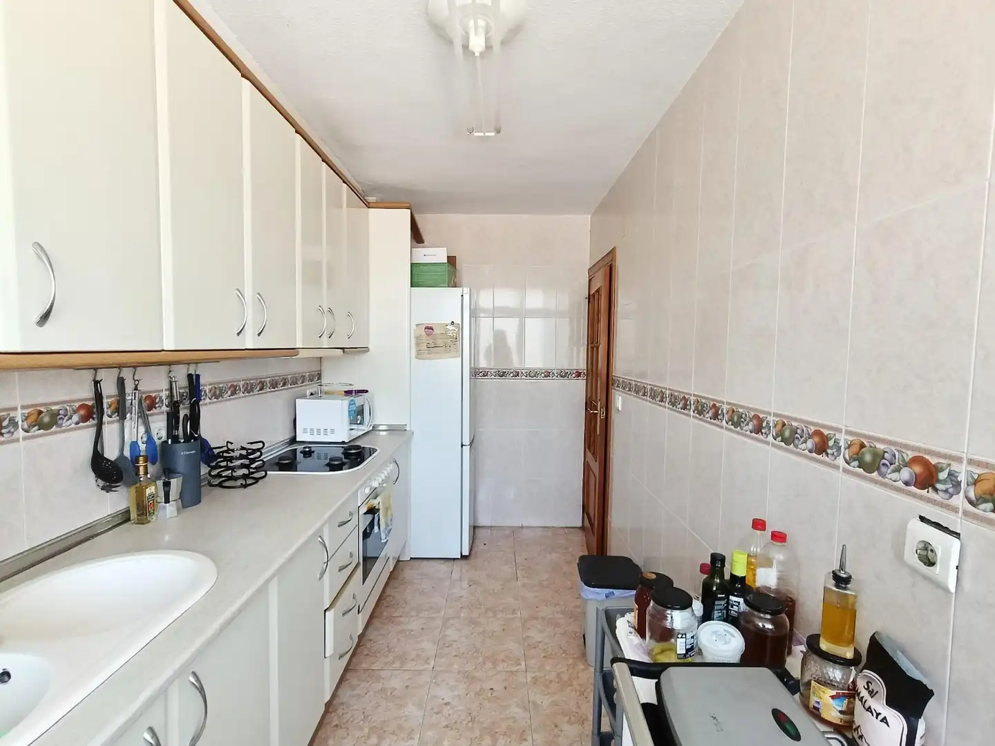 Kitchen of Flat for sale in Alicante / Alacant  with Air Conditioner, Terrace and Furnished