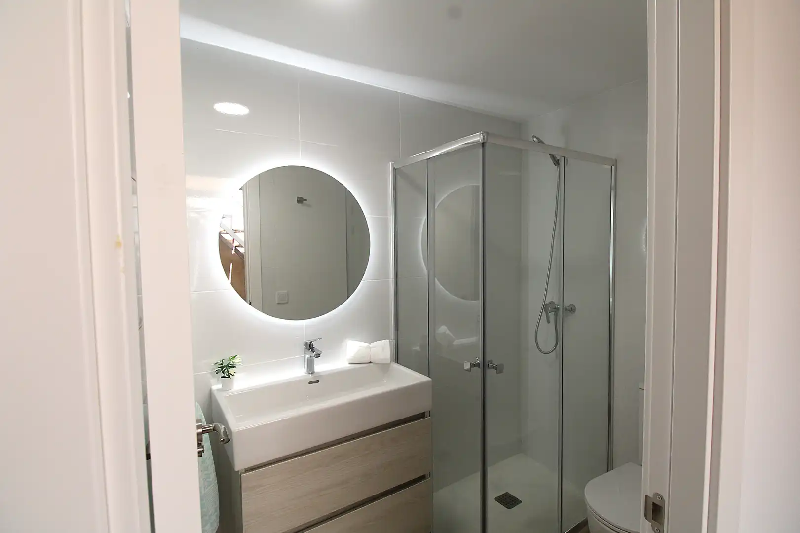Baño de Casa adosada en venta en Almansa con Terraza y Trastero
