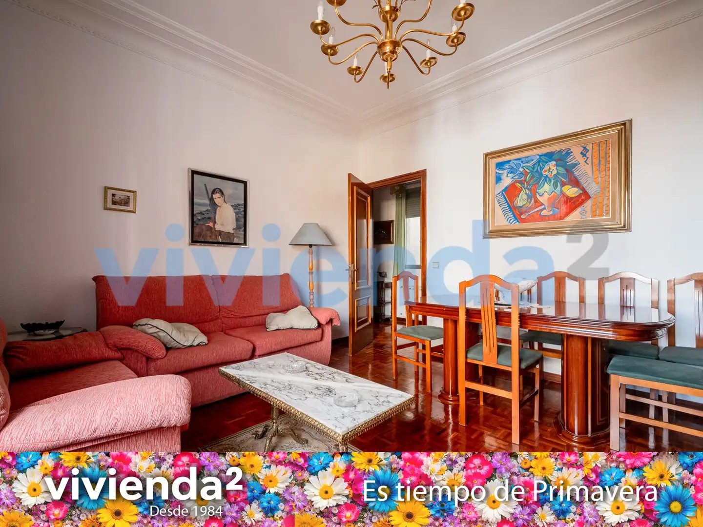 Living room of Flat for sale in Madrid  with Heating and Furnished