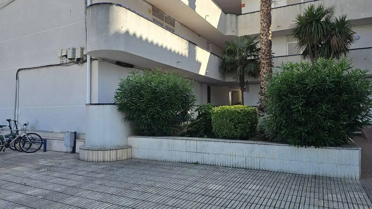 Vista exterior de Planta baja de alquiler en Roses con Aire acondicionado, Terraza y Amueblado
