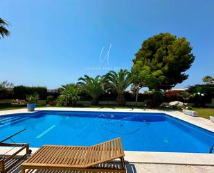 Swimming pool of House or chalet to rent in Calafell  with Heating, Private garden and Parquet flooring