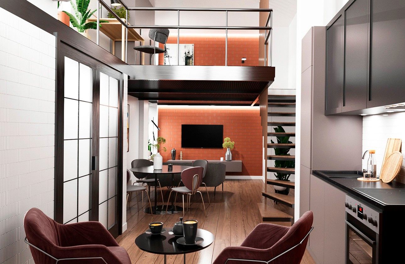 Living room of Loft for sale in Alicante / Alacant  with Air Conditioner and Heating
