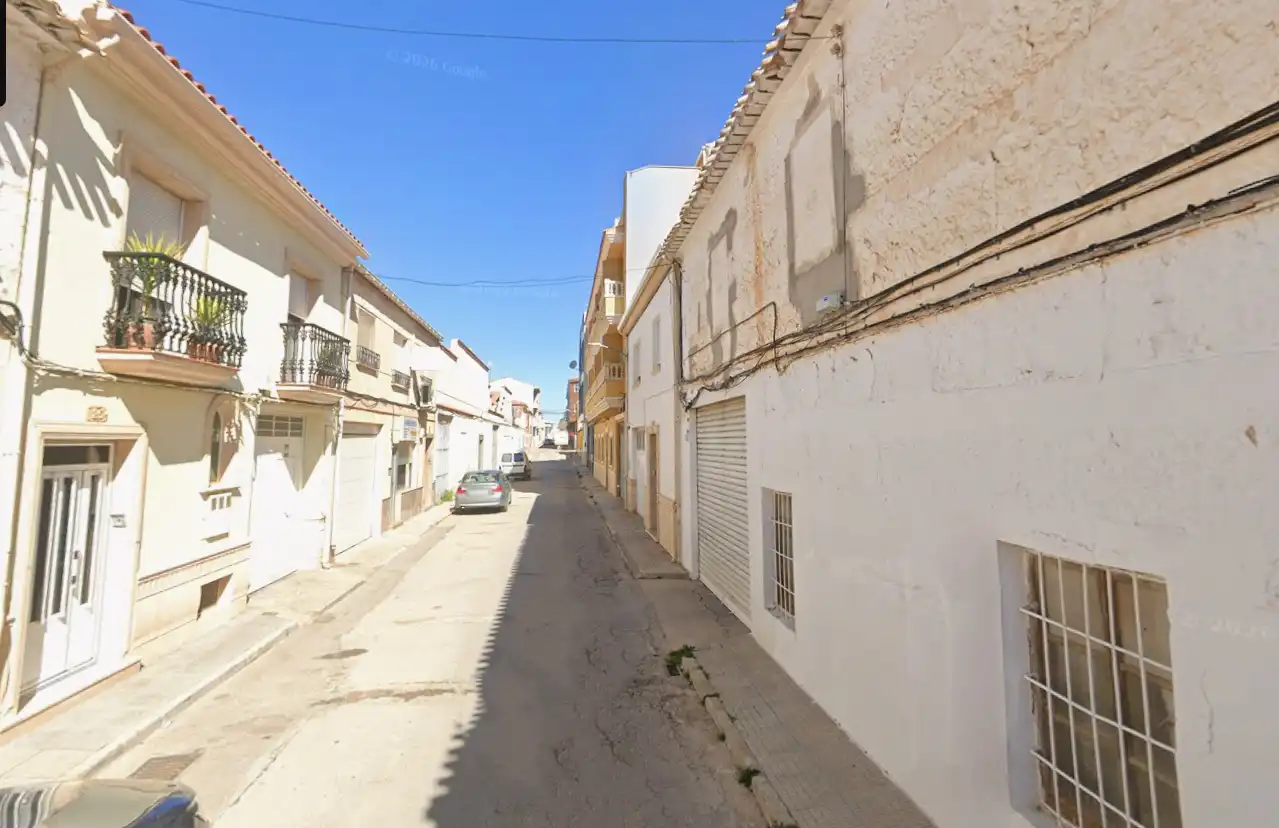 Vista exterior de Piso en venta en La Roda con Trastero