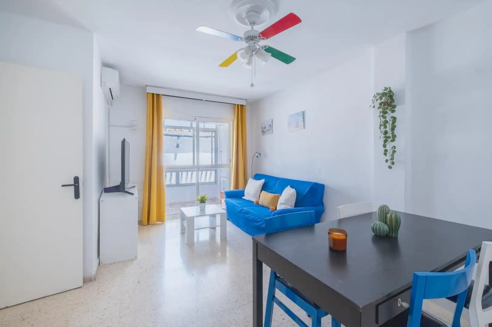 Sala de estar de Piso en venta en El Puerto de Santa María con Aire acondicionado y Terraza