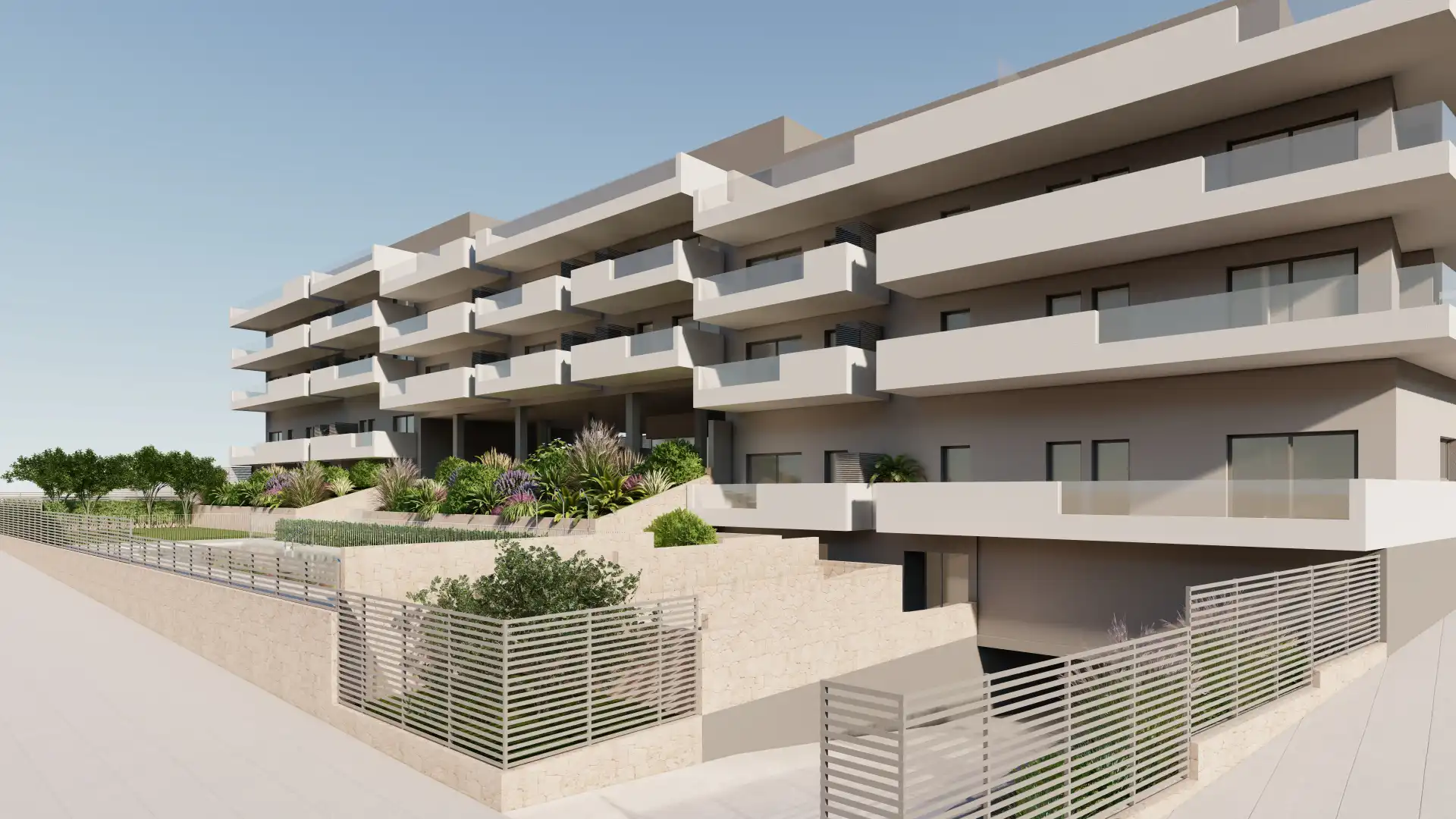 Aparcament d'obra nova amb ascensor en venda a Calle Inglés