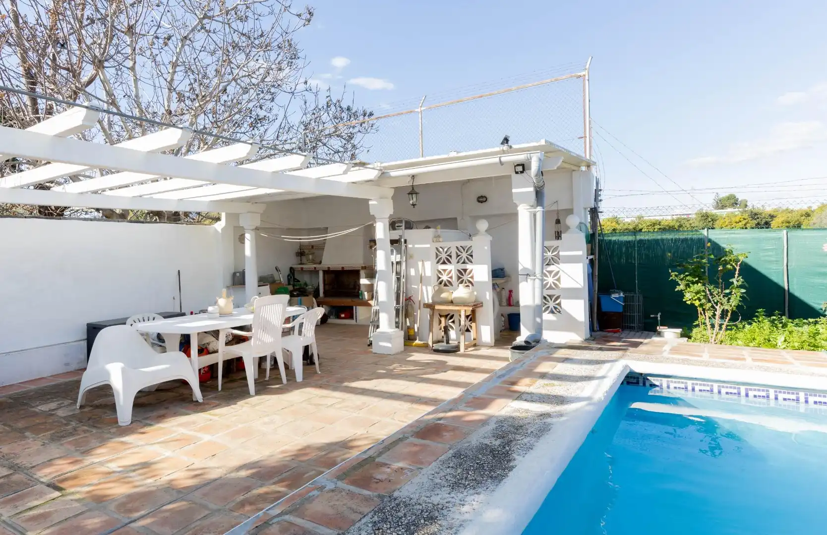 Swimming pool of Houses for sale in Málaga