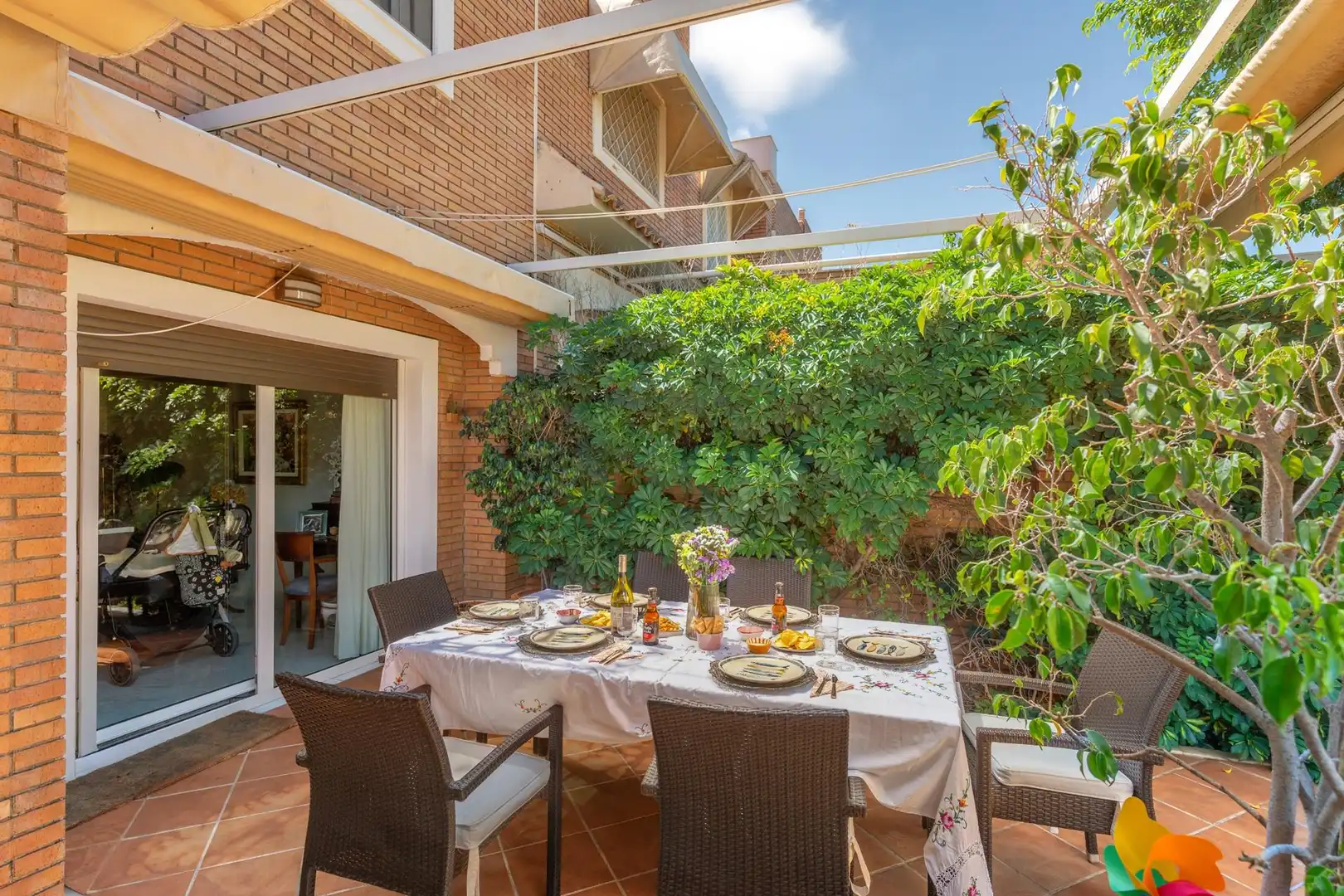 Terrassa de Dúplex en venda en Almería amb Aire condicionat, Calefacció i Jardí privat