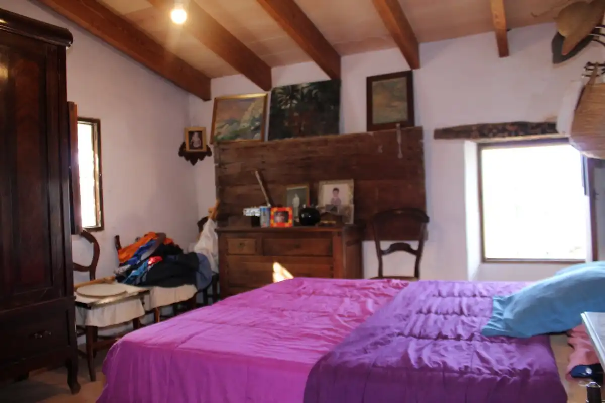 Dormitori de Finca rústica en venda en Fornalutx amb Jardí privat, Terrassa i Traster
