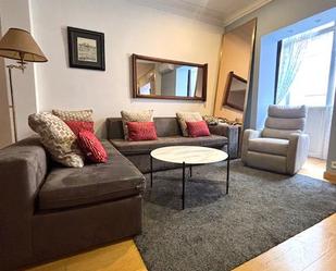 Sala d'estar de Pis de lloguer en  Madrid Capital amb Aire condicionat, Calefacció i Parquet