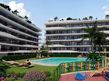 Apartamento con piscina en venta en Santa Pola ciudad
