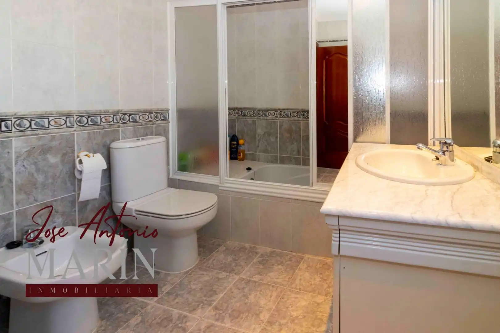 Baño de Casa o chalet en venta en Salvatierra de los Barros con Aire acondicionado, Terraza y Trastero