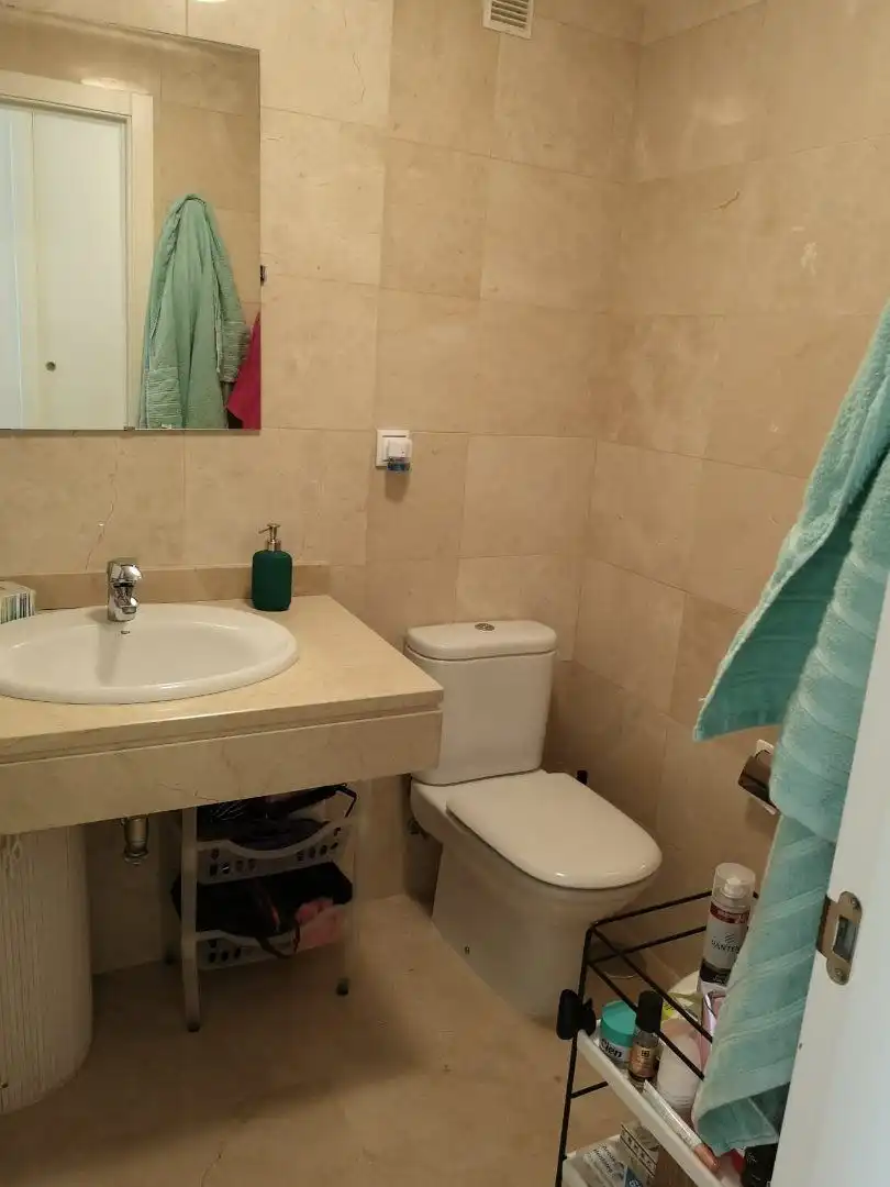 Bathroom of Flat for rent in Algeciras  with Terrace, Furnished and Community pool