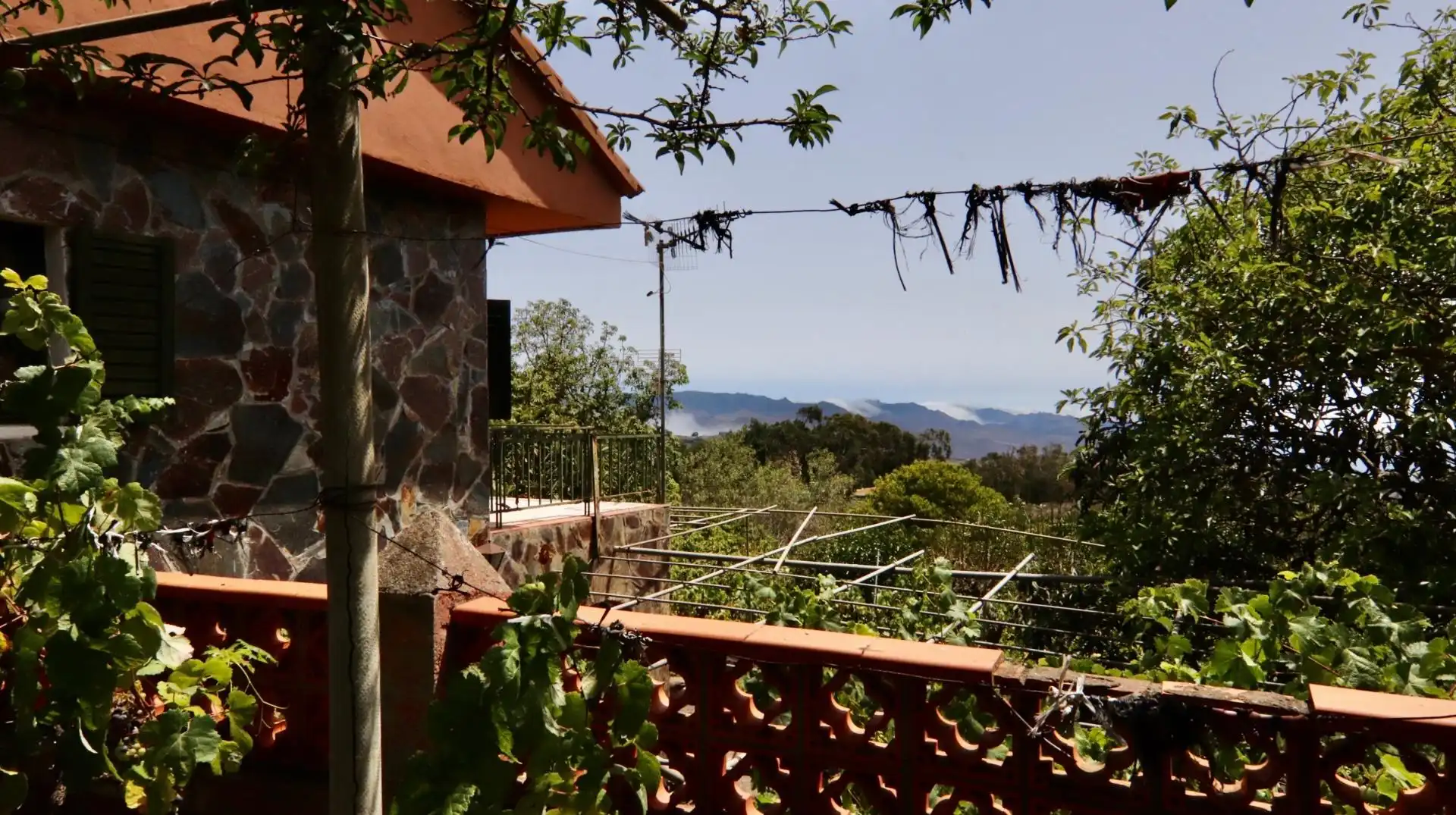 Terraza de Finca rústica en venta en El Rosario con Jardín privado, Terraza y Alarma