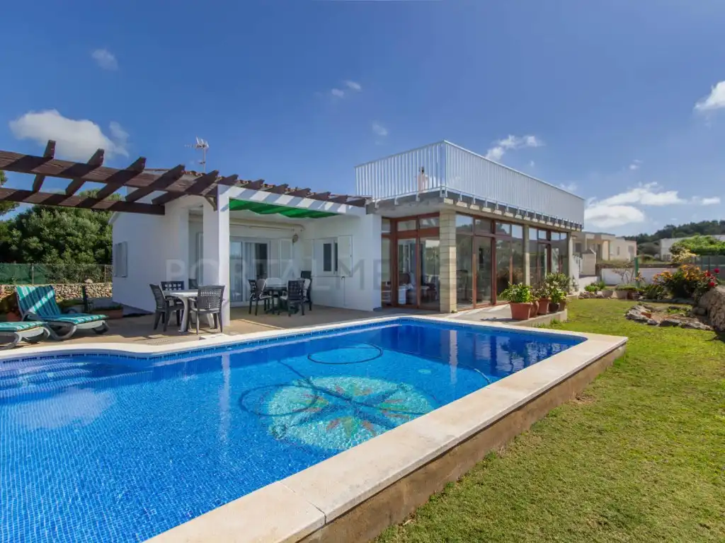 Vista exterior de Casa o chalet en venta en Maó - Mahón con Calefacción, Jardín privado y Terraza