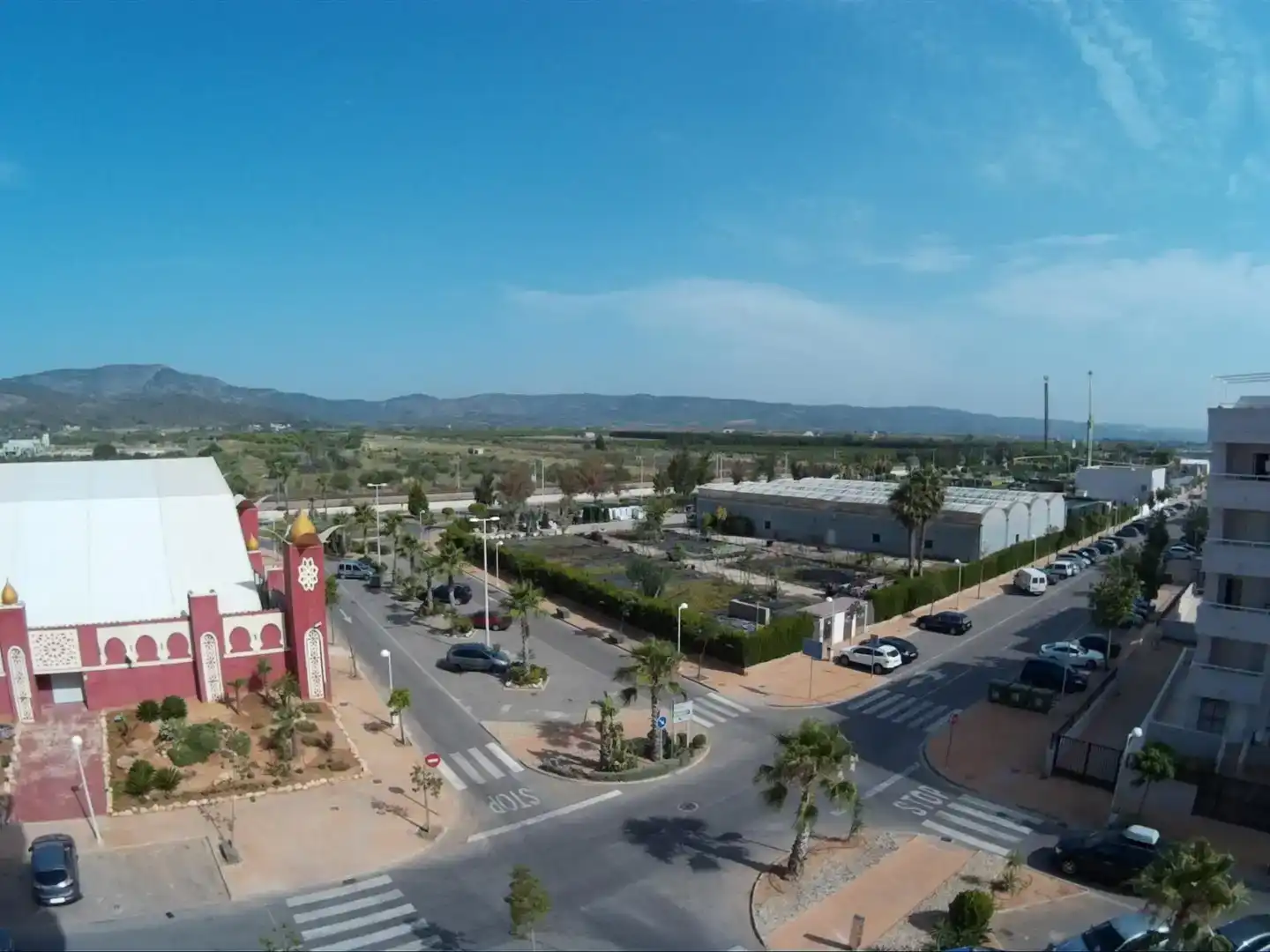 Vista exterior de Piso de alquiler en Oropesa del Mar / Orpesa con Aire acondicionado, Piscina y Amueblado