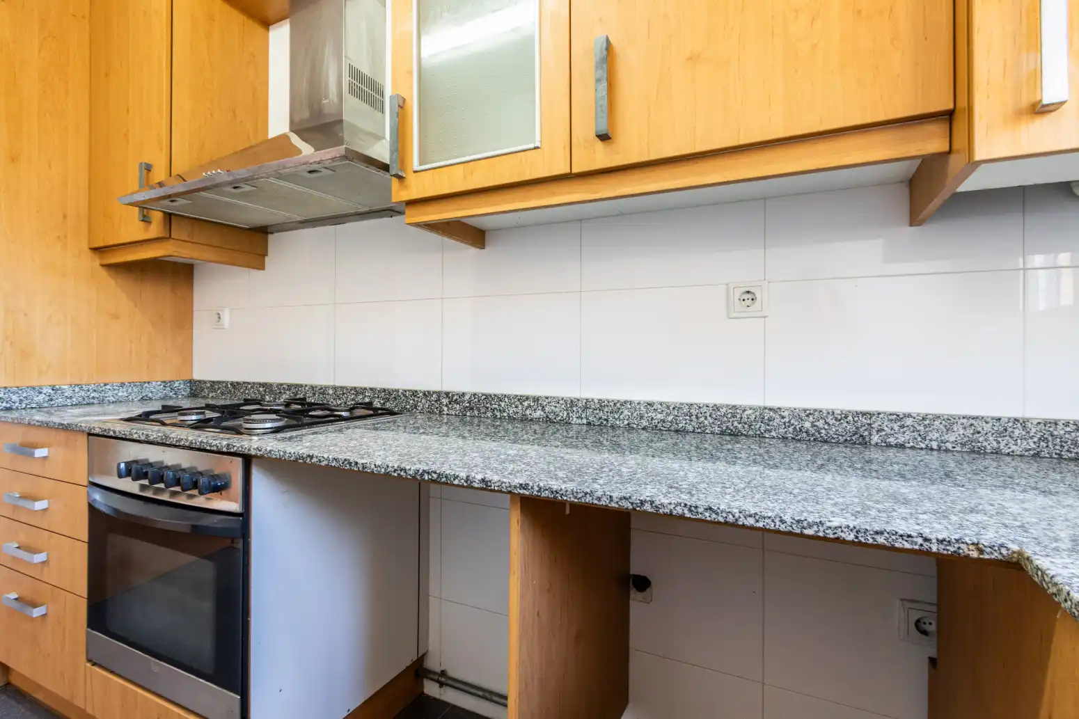 Cocina de Piso en venta en Terrassa con Calefacción, Parquet y Terraza