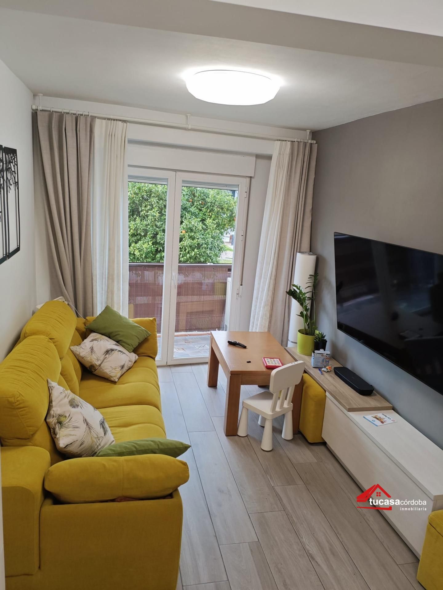Living room of Flat for sale in  Córdoba Capital  with Air Conditioner, Terrace and Furnished
