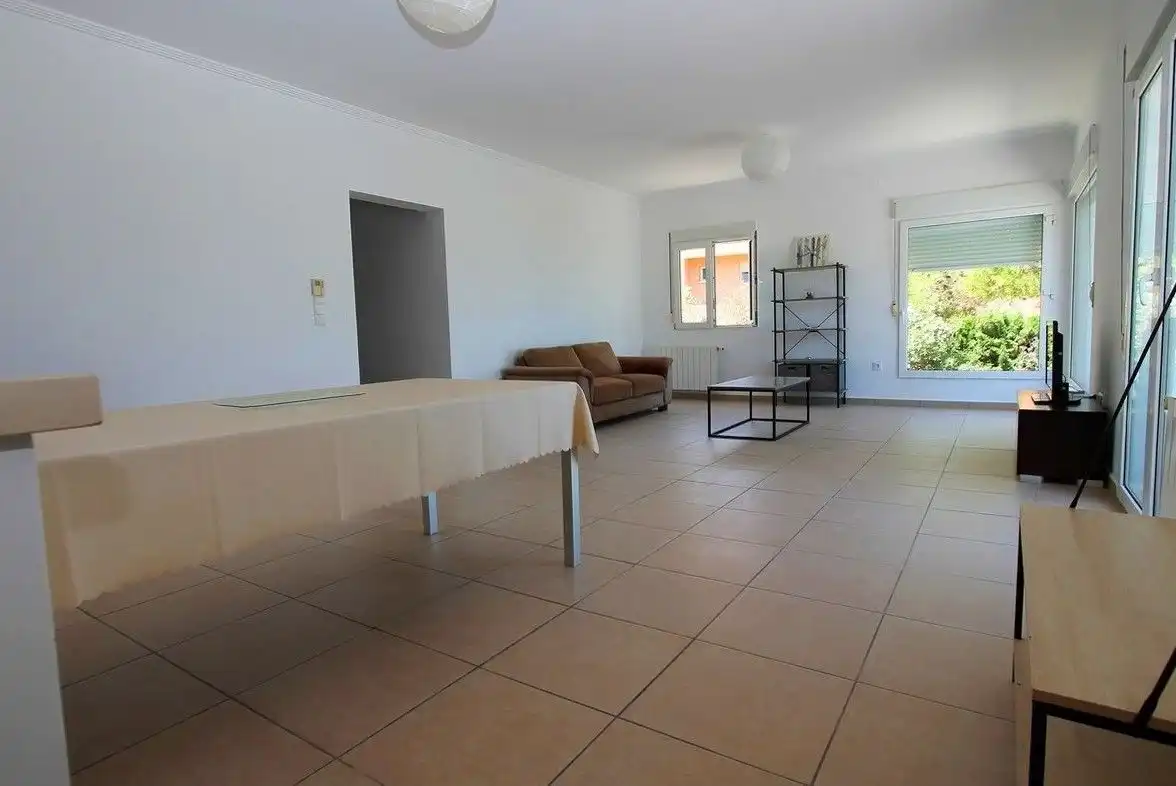Sala de estar de Casa o chalet en venta en Dénia con Aire acondicionado, Calefacción y Jardín privado