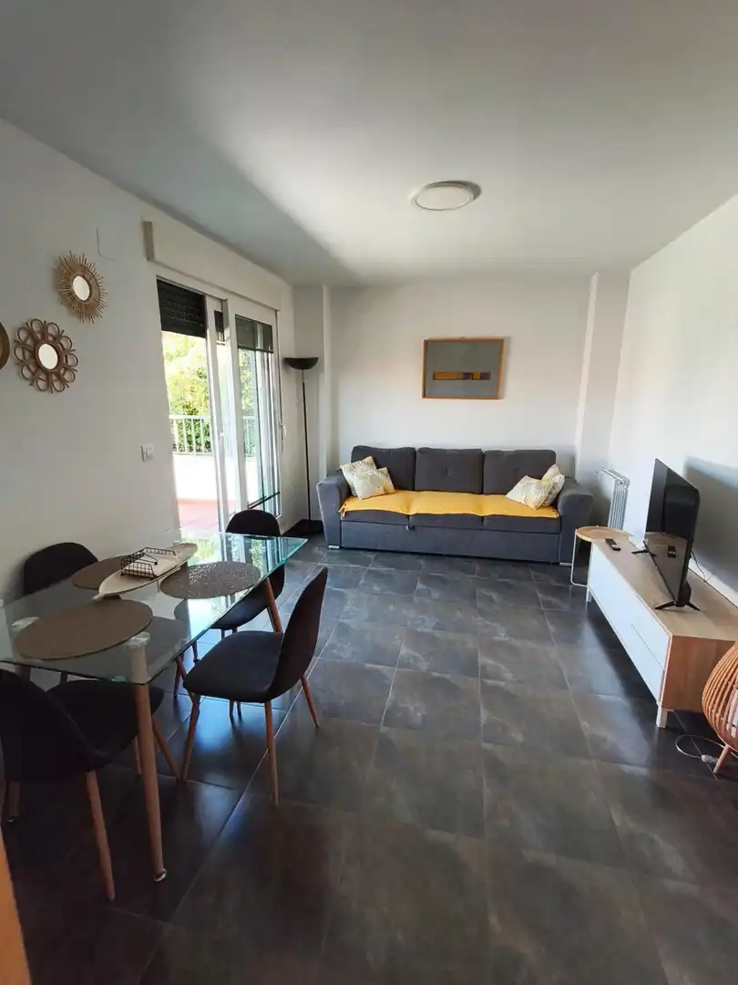 Sala de estar de Casa o chalet de alquiler en Miengo con Jardín privado, Terraza y Piscina comunitaria
