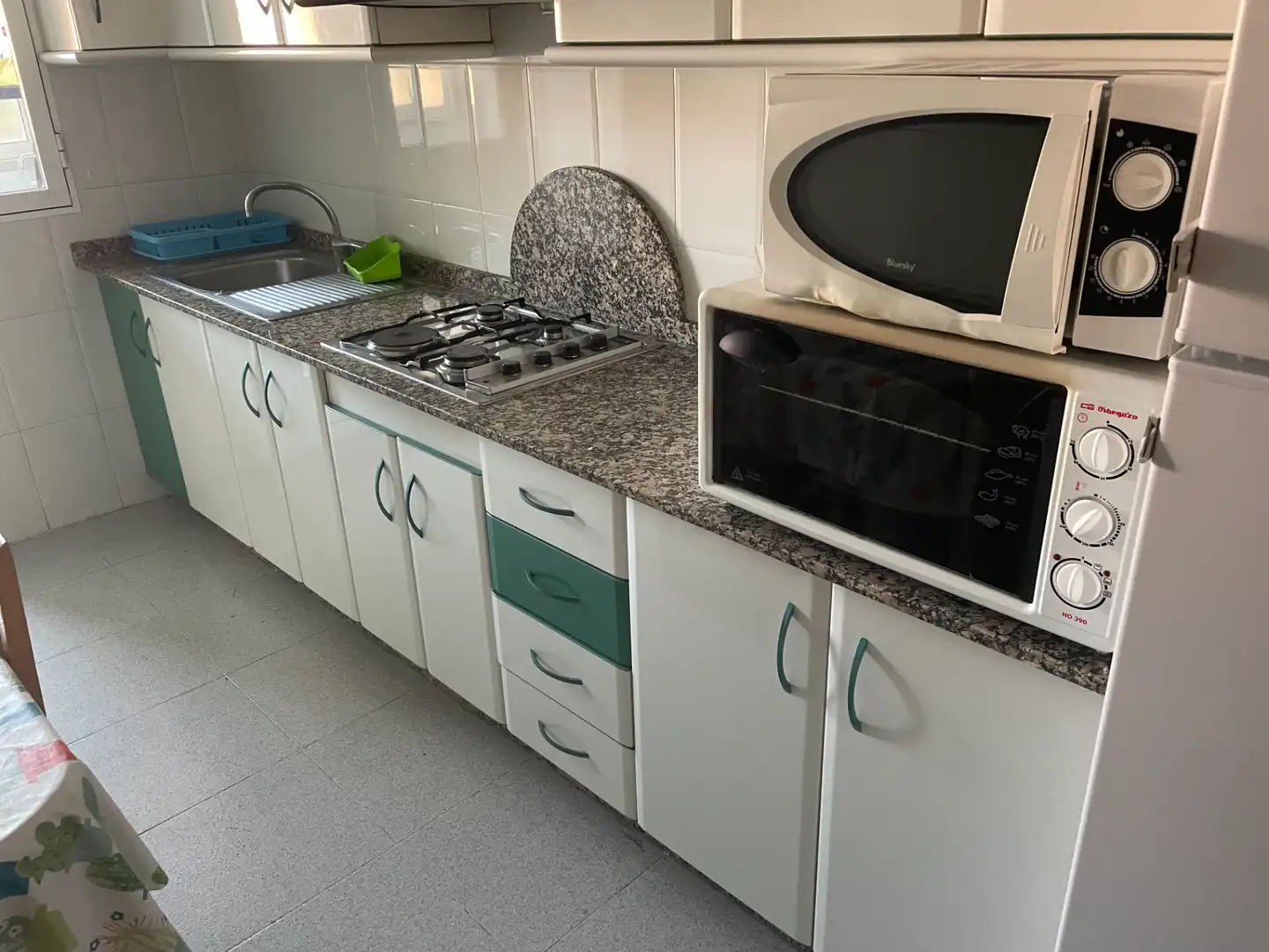 Cocina de Piso de alquiler en Murcia con Amueblado, Horno y Lavadora