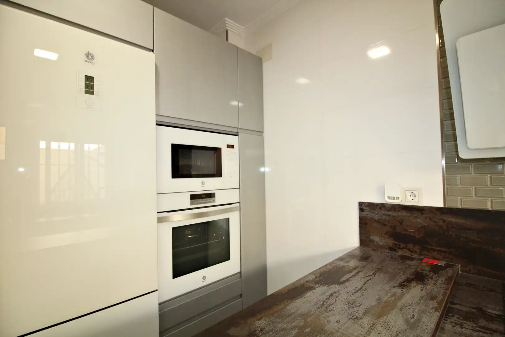 Cocina de Casa adosada en venta en San Juan del Puerto con Amueblado