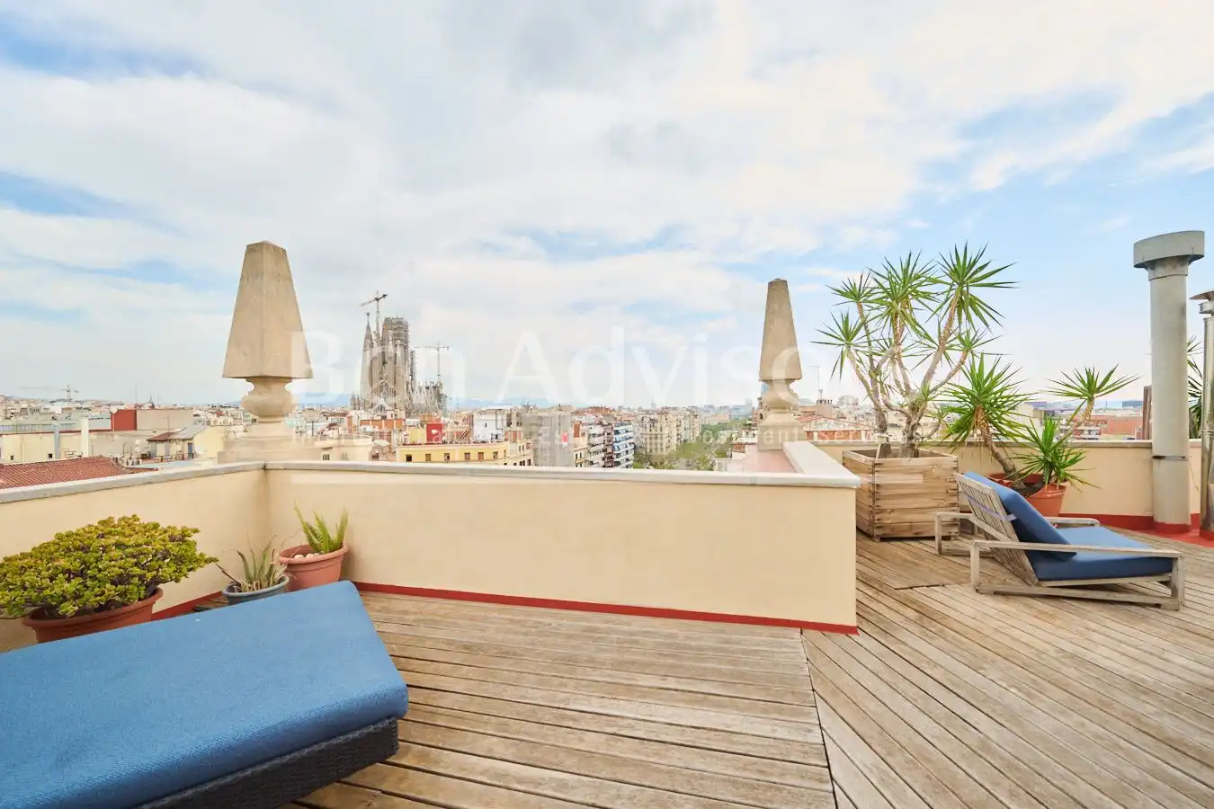 Terrace of Attic for sale in Barcelona  with Air Conditioner, Heating and Parquet flooring