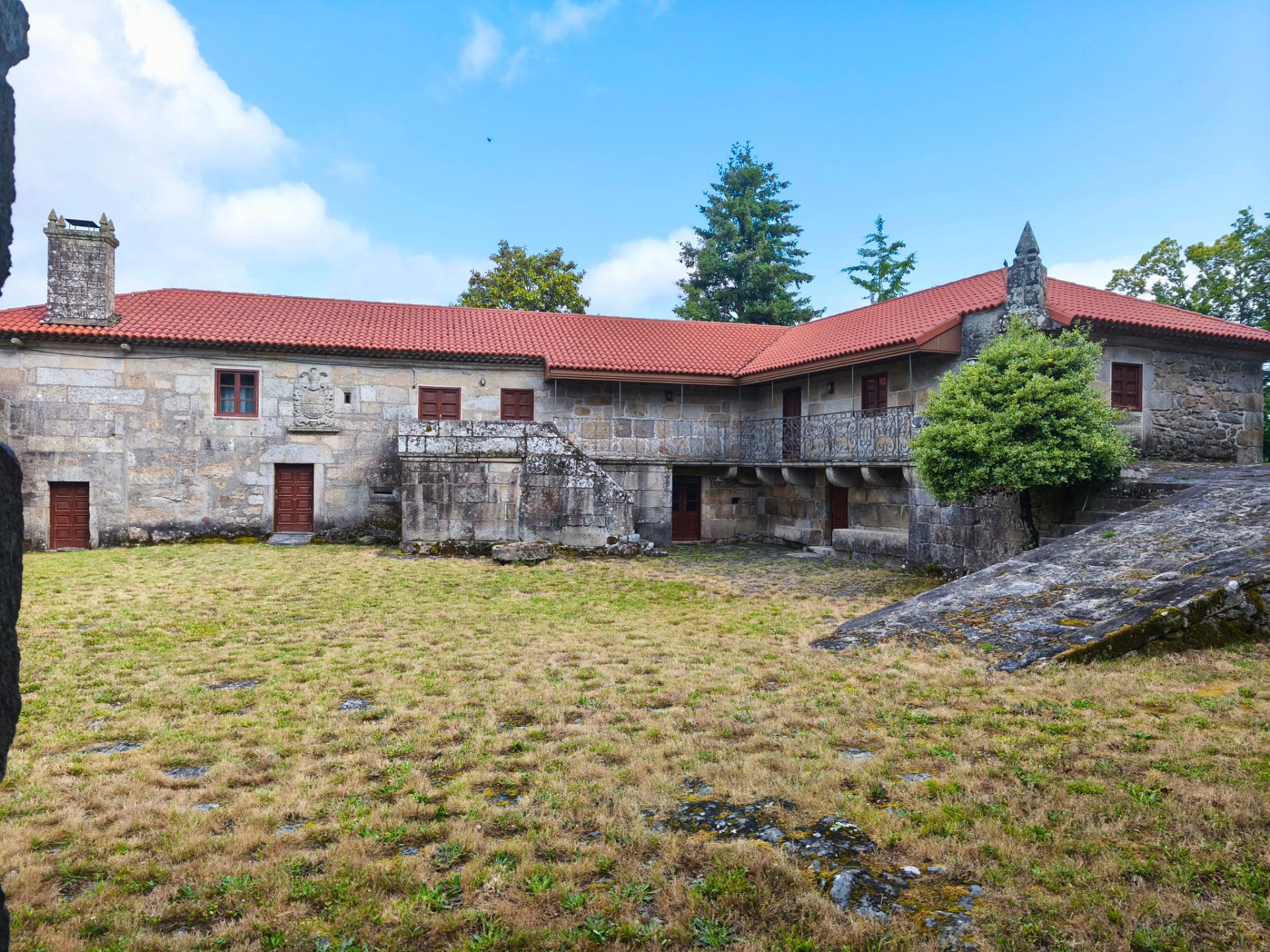 Exterior view of Country house for sale in Santiago de Compostela   with Heating, Private garden and Terrace