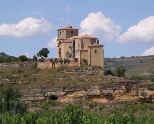 Vista exterior de Casa o xalet en venda en Valle de Sedano amb Calefacció, Jardí privat i Parquet