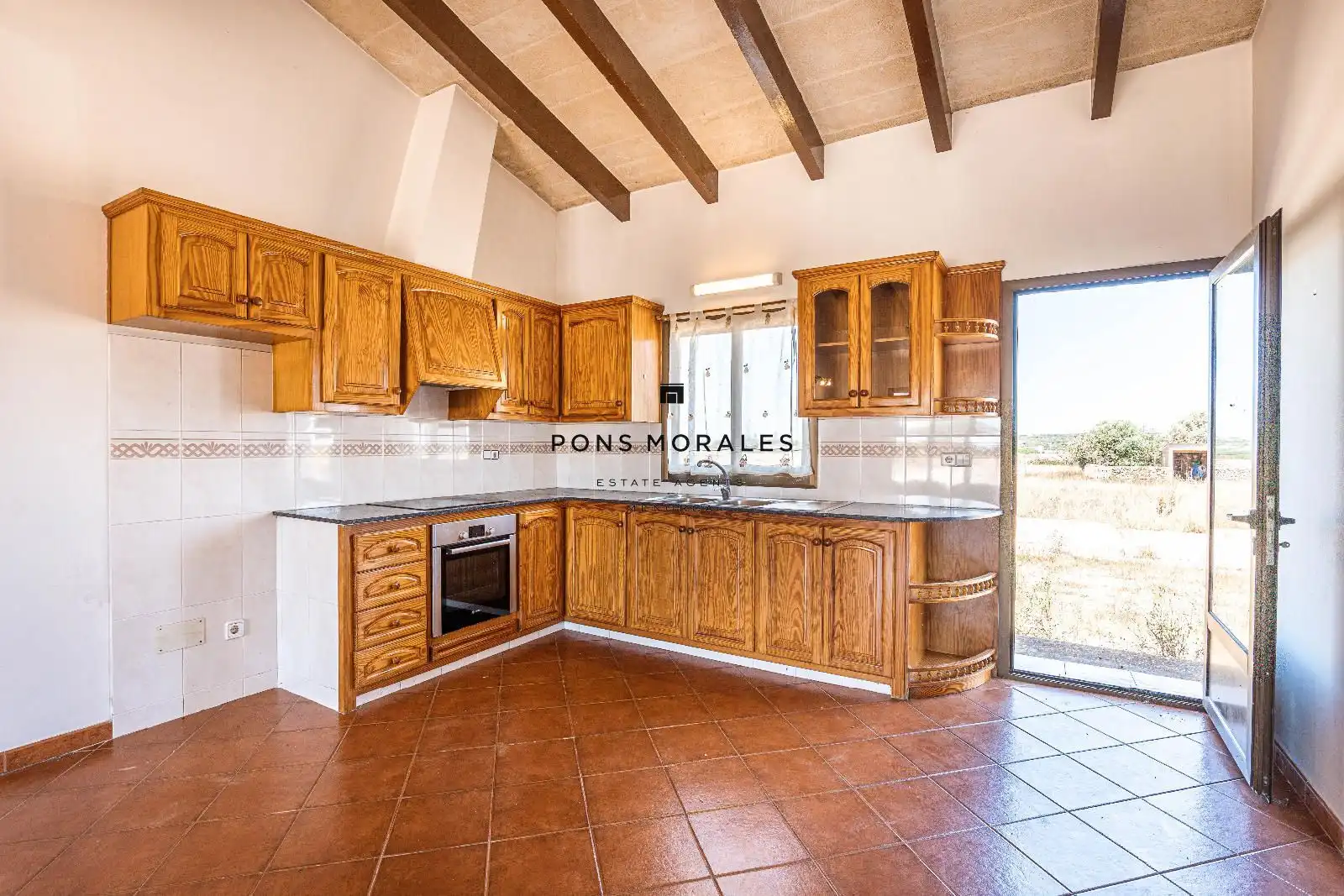 Cocina de Finca rústica en venta en Ciutadella de Menorca con Calefacción