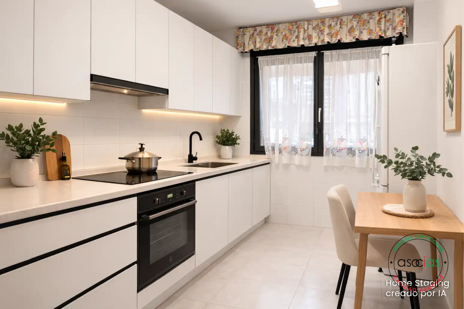 Cocina de Piso en venta en Gijón  con Calefacción, Parquet y Trastero