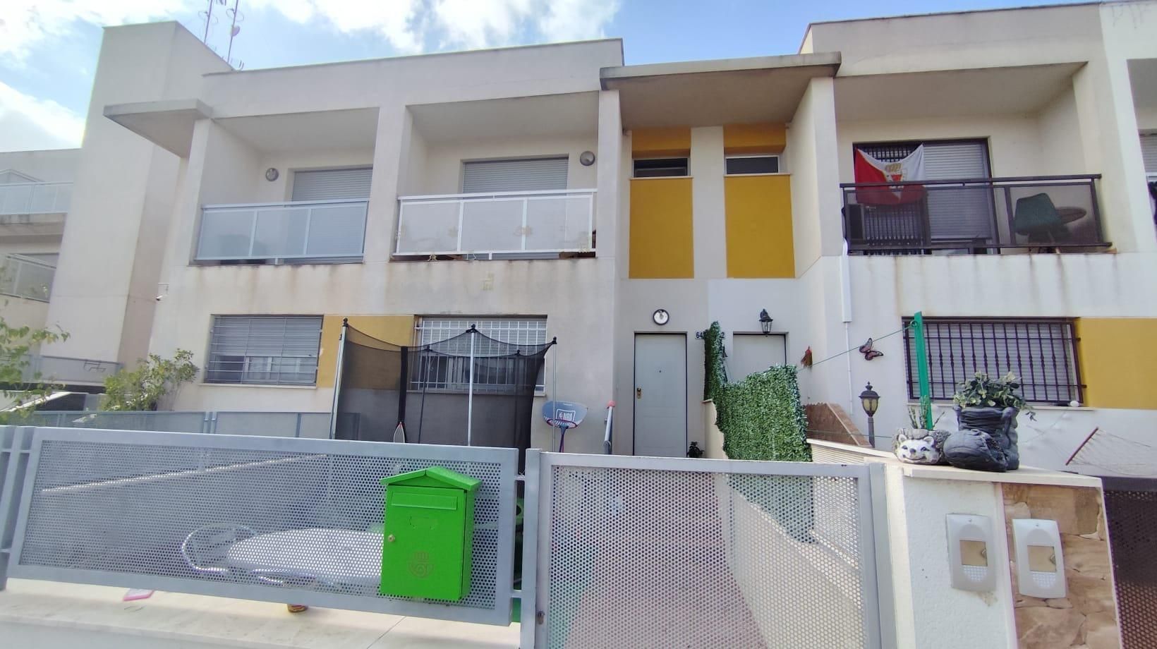 Vista exterior de Casa adosada en venta en Librilla con Terraza y Balcón