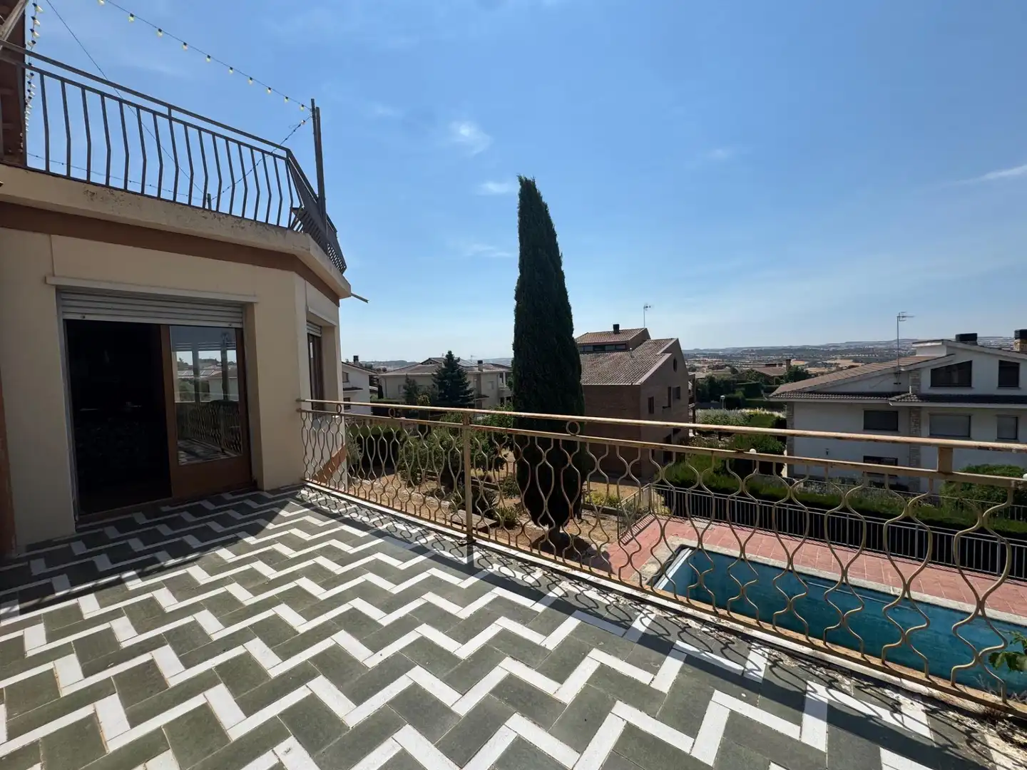 Terrassa de Casa o xalet en venda en Cervera amb Calefacció, Jardí privat i Terrassa