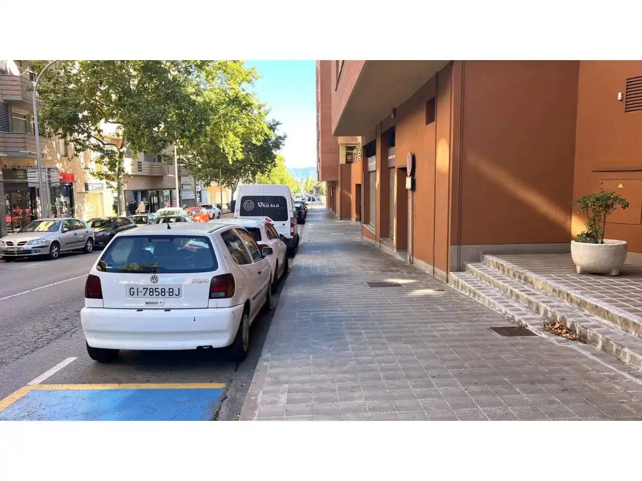 Parking of Flat for sale in Figueres  with Heating, Terrace and Community pool