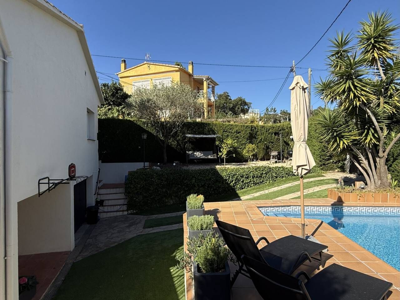 Jardí de Casa o xalet en venda en Lloret de Mar amb Aire condicionat, Calefacció i Jardí privat