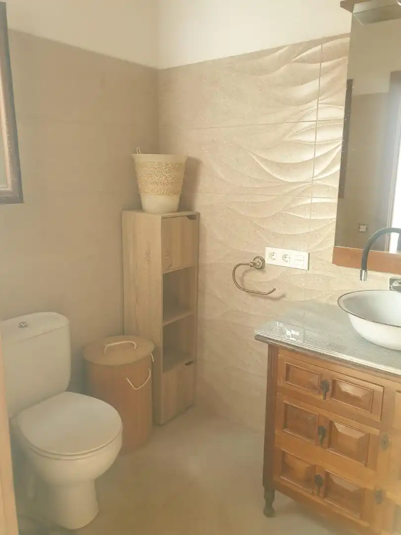 Bathroom of Country homes for rent in Cuevas del Campo  with Private garden, Furnished and Oven