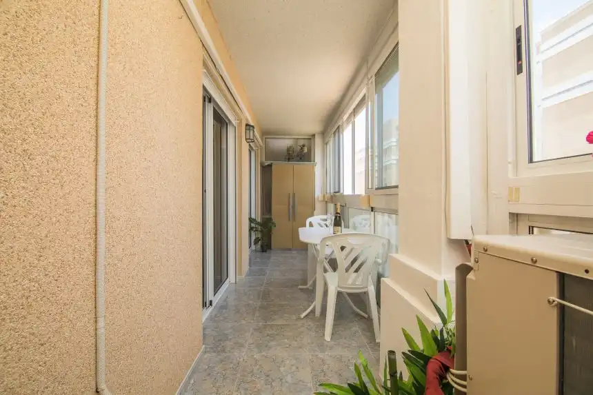 Terrasse von Wohnung zum Verkauf in Elche / Elx mit Klimaanlage, Terrasse und Möbliert