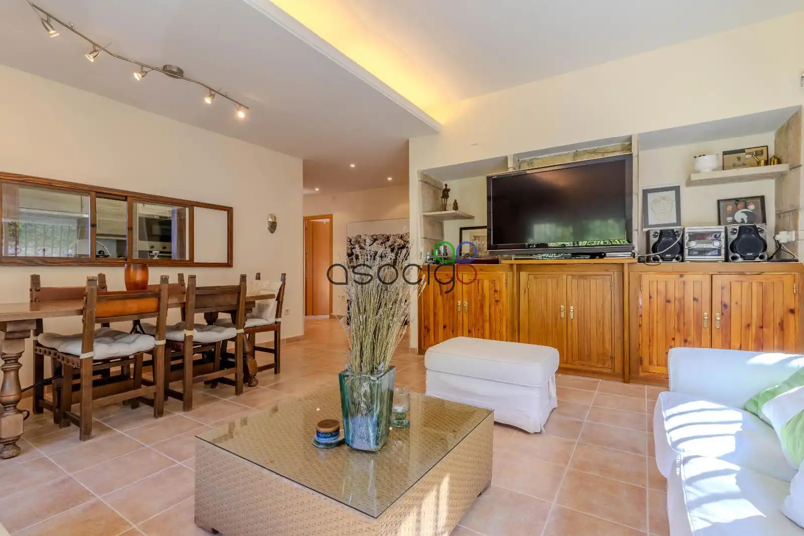 Sala de estar de Casa o chalet en venta en Guadalajara con Aire acondicionado, Calefacción y Jardín privado