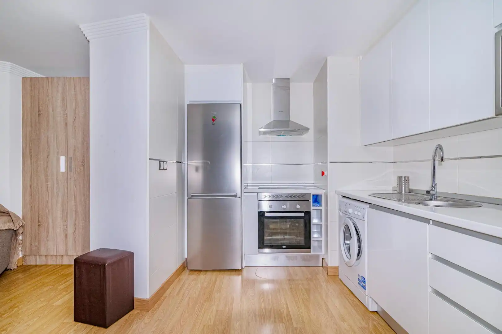 Kitchen of Flat for sale in La Zubia  with Air Conditioner, Heating and Furnished