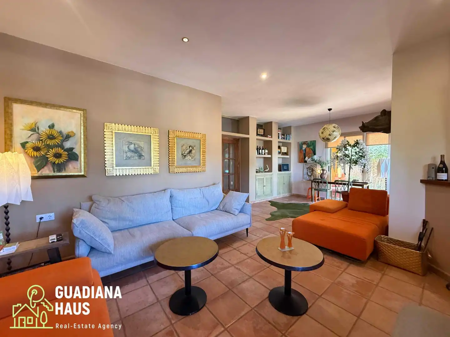 Living room of Houses for sale in Ayamonte  with Air Conditioner, Private garden and Terrace