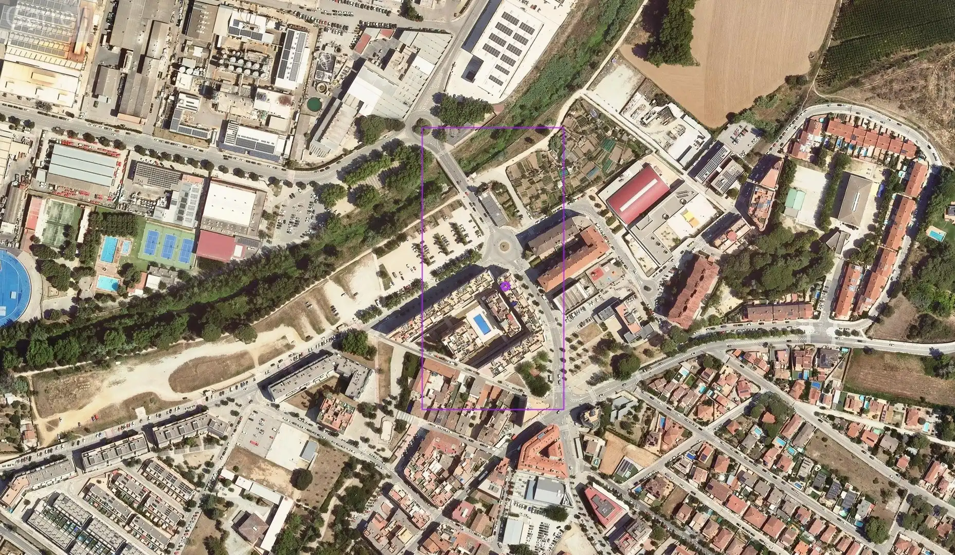 Vista exterior de Pis en venda en Montornès del Vallès amb Piscina i Balcó