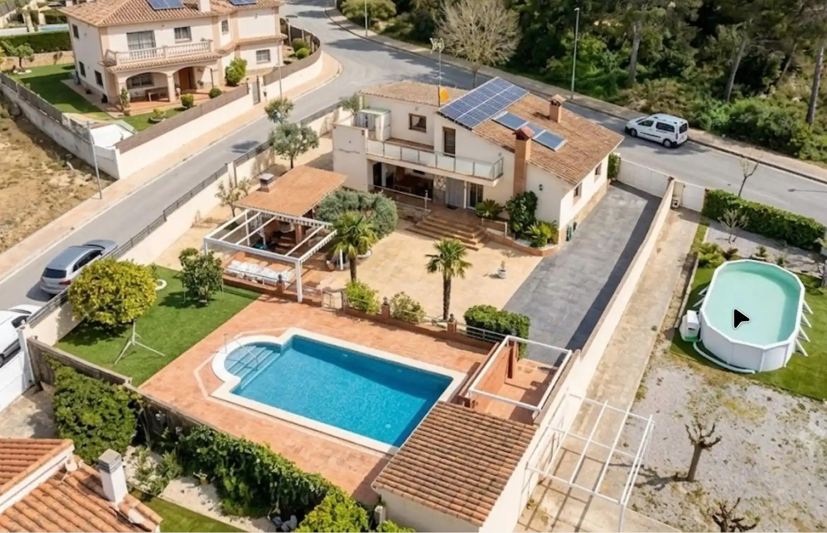 Vista exterior de Casa o xalet en venda en Sant Pere de Ribes amb Calefacció