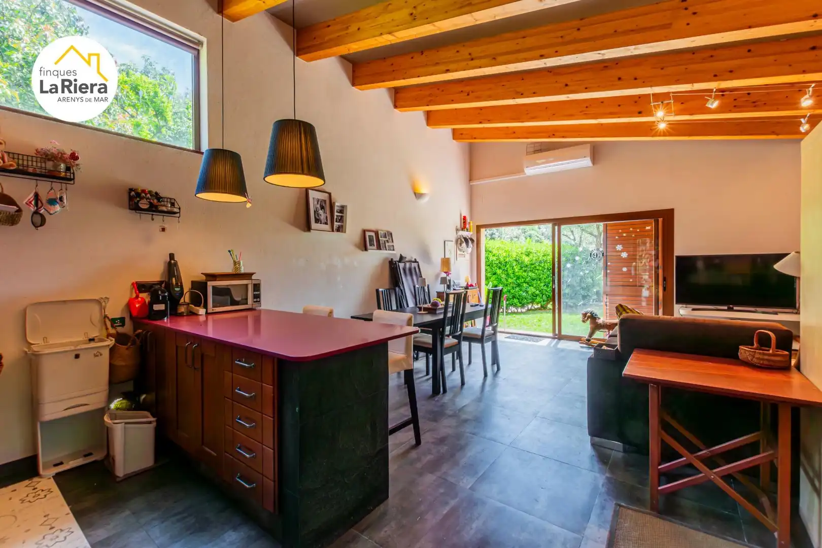 Kitchen of Houses for sale in Arenys de Munt  with Air Conditioner, Heating and Private garden