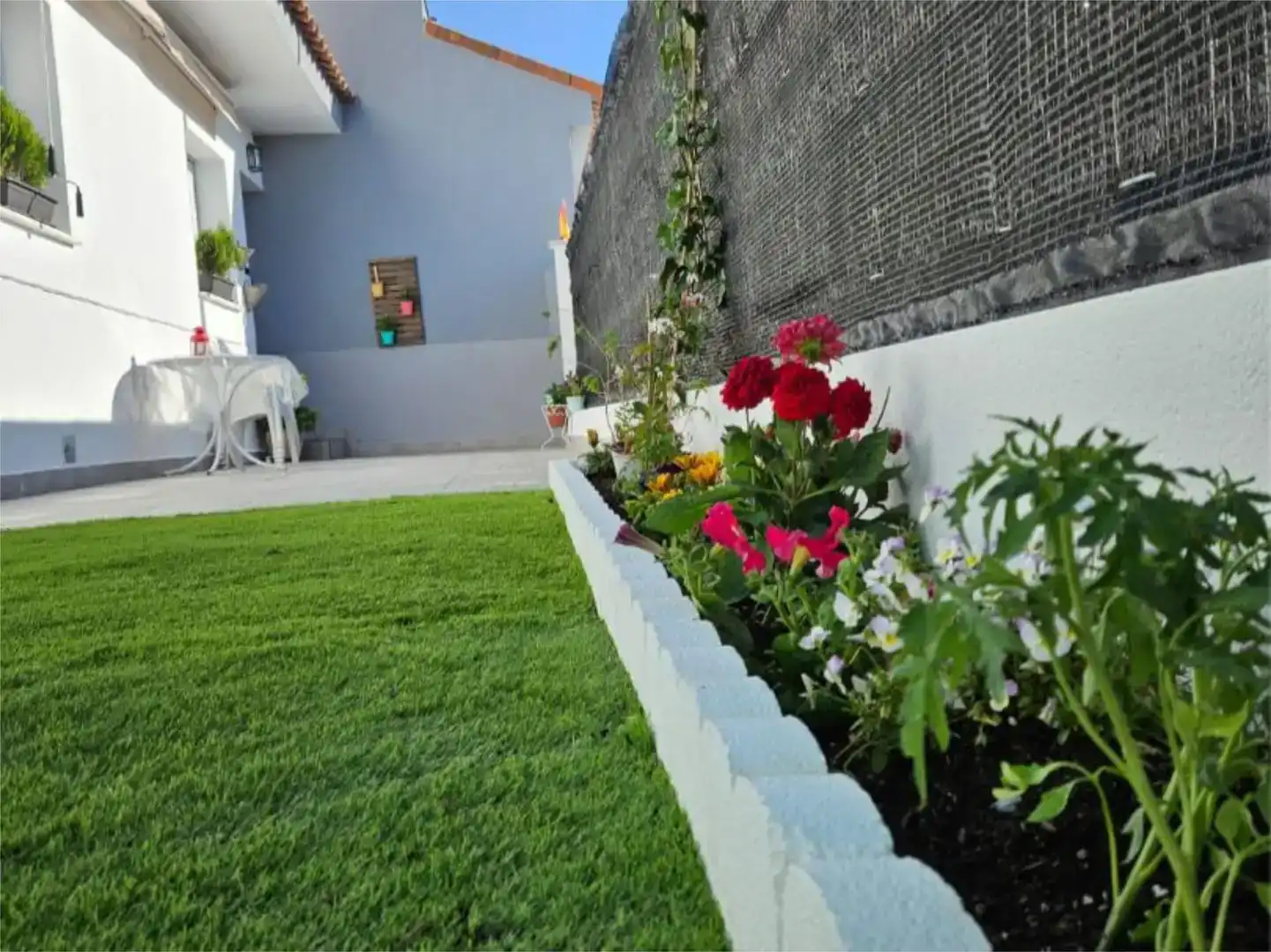 Jardí de Casa adosada en venda en Ontígola