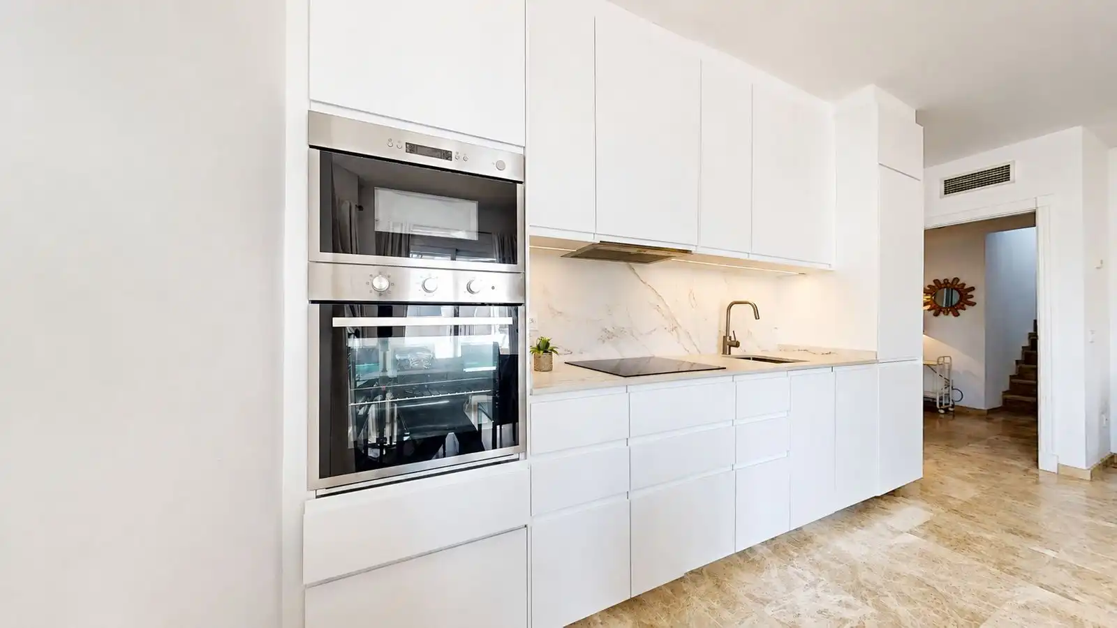 Kitchen of Attic for sale in Marbella  with Air Conditioner, Terrace and Furnished
