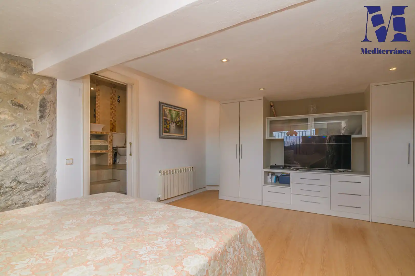 Bedroom of Houses for sale in Castelldefels  with Air Conditioner, Heating and Private garden