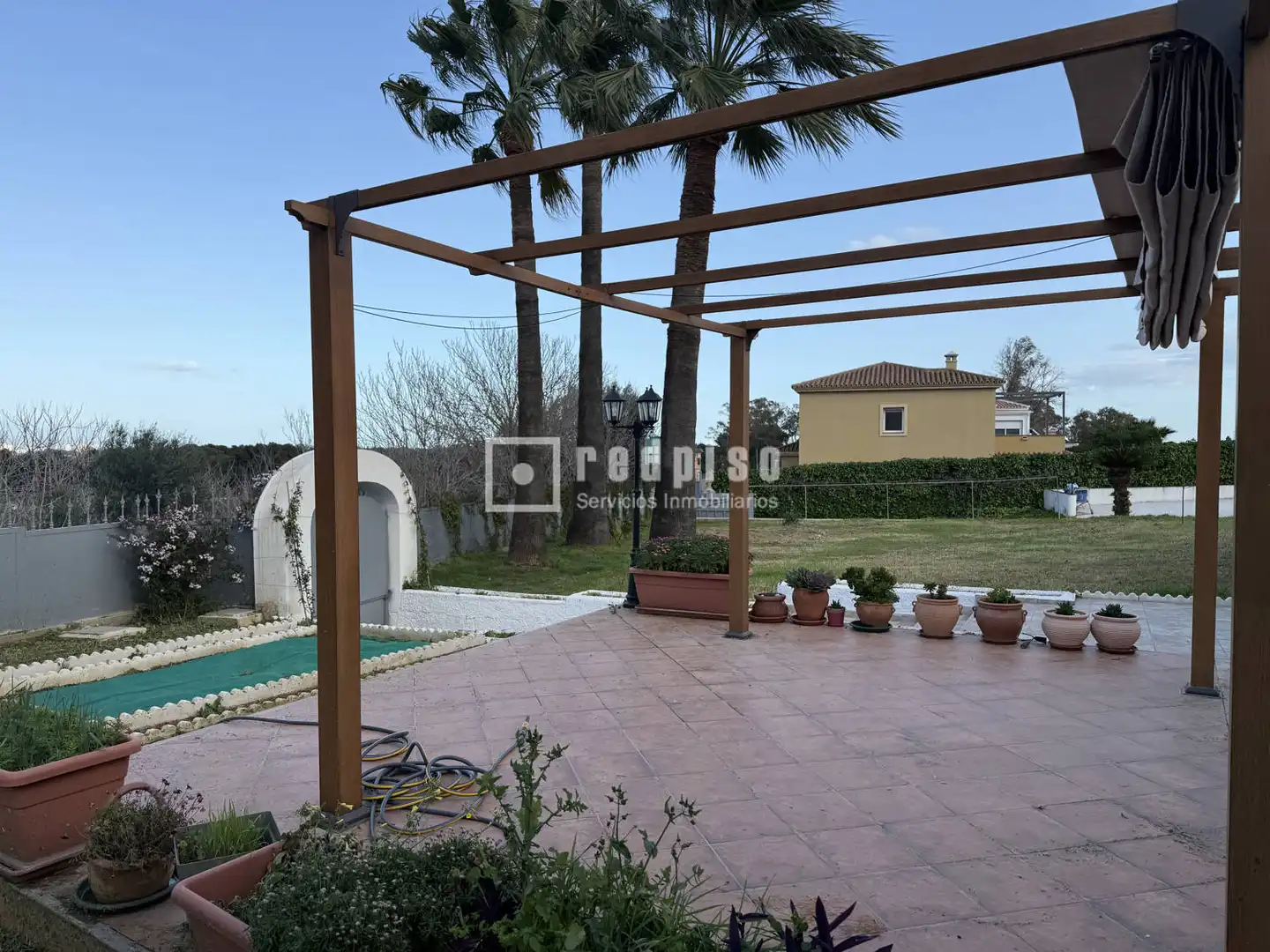 Garden of Houses for sale in Málaga  with Air Conditioner, Private garden and Furnished