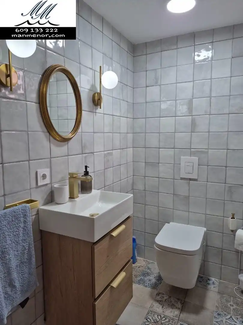 Baño de Dúplex en venta en Cartagena con Aire acondicionado, Terraza y Amueblado
